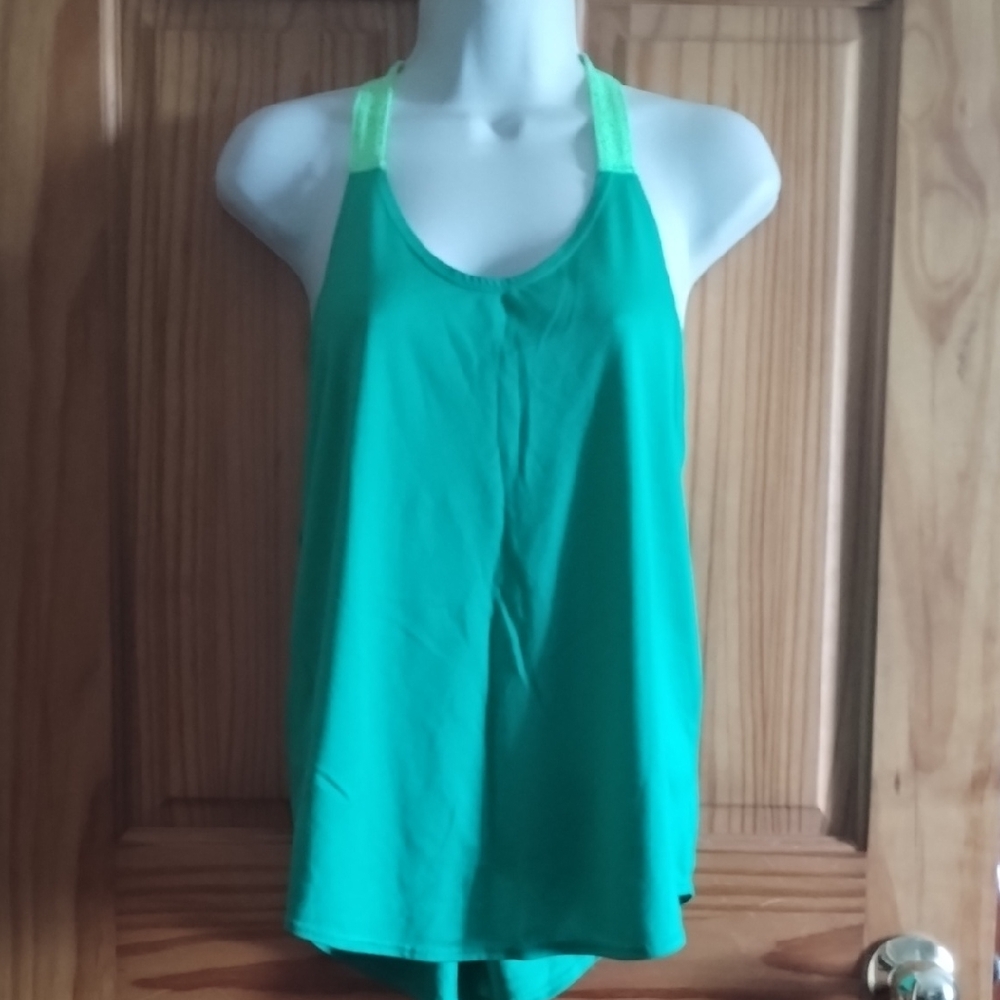 Green Women's Tank Top